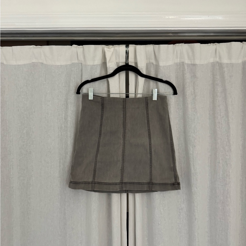 Free People Gray Women's Skirt